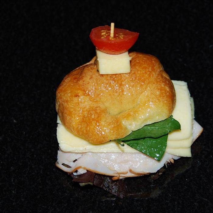Croissant de pavo